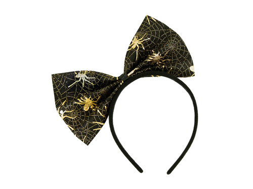 Opaska Kokardka z pajęczynami - 1 szt.