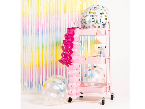 Kurtyna - zasłona na drzwi Pastelowe ombre - 2 m x 1 m