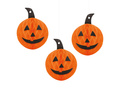 Dekoracja wisząca Dynie na Halloween - 3 szt.