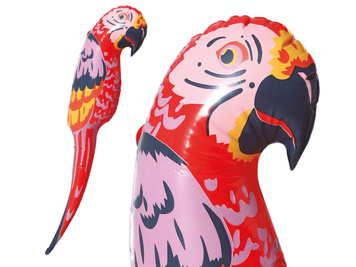 Dekoracja dmuchana Papuga - 105 cm - 1 szt.
