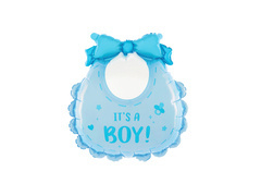 Balon foliowy Śliniaczek - It's a Boy - 1 szt.