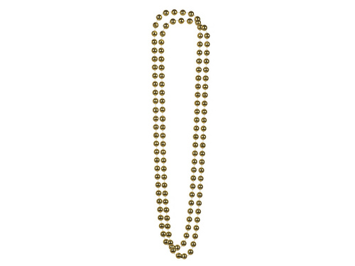 Zestaw dwóch złotych naszyjników z pereł