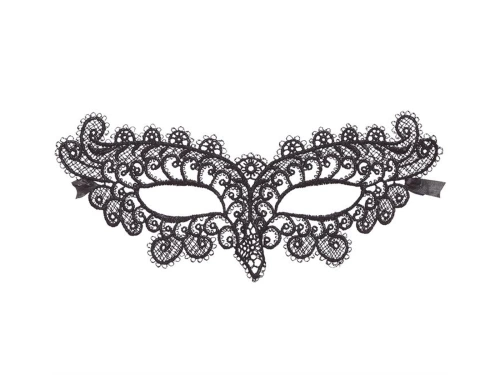 Koronkowa maska karnawałowa - 1 szt.