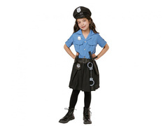 Kostium Niebieska Policjantka - 1 szt.