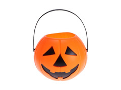 Wiaderka Dynia na Halloween - 6 cm - 4 szt.