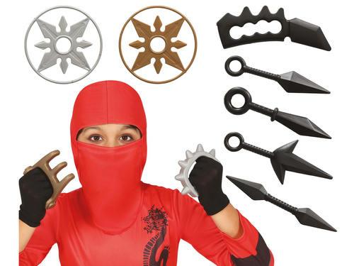 Zestaw Ninja - 10 szt.