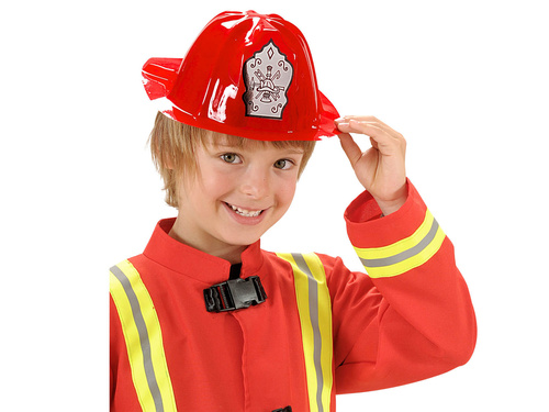 Kask strażacki dla dzieci - 1 szt.