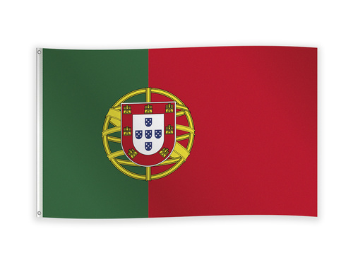 Flaga narodowa Portugalia - 150 x 90 cm - 1 szt.