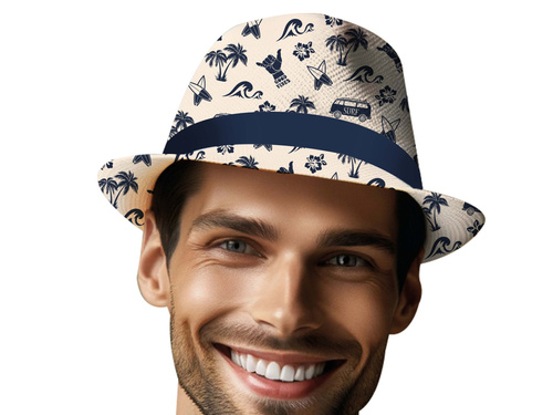 Kapelusz hawajski Surfer - 1 szt.
