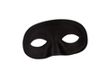 Maska karnawałowa czarna - 1 szt.