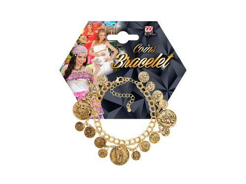 Bransoletka z monetami