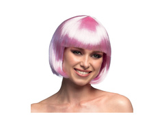 Peruka kabaretowa jasnoróżowa