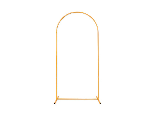 Stelaż z łukiem do balonów złoty - 120 x 220 cm - 1 szt.