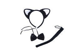 Zestaw kotek biało-czarny - 1 kpl.