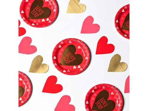 Girlanda papierowa Serca - 200 cm - 1 szt.