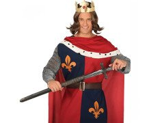 Miecz rycerza z futerałem - 75 cm - 1 szt.