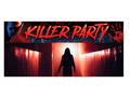 Baner materiałowy Killer Party - 290 cm x 50 cm - 1 szt.