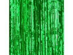 Kurtyna - zasłona na drzwi zielona - 100 x 200 cm