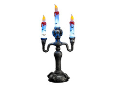 Dekoracja stołu Świecznik na Halloween LED - 40 cm