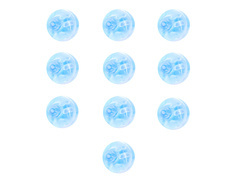 Diody LED do balonów niebieskie - 10 szt.