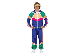 Kostium Disco Dres niebieski dla mężczyzny