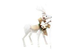 Figurka piankowa jeleń ze światełkami LED - 48 cm - 1 szt.