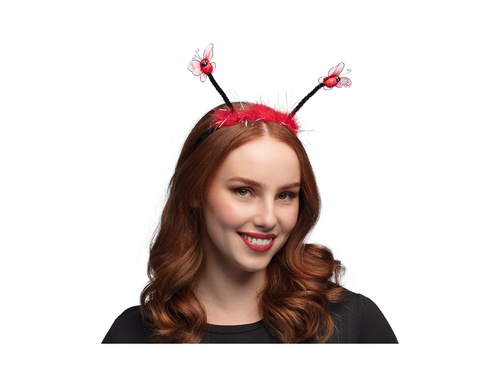 Opaska na głowę biedronki