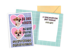 Kartka urodzinowa z Chihuahua - 1 szt.