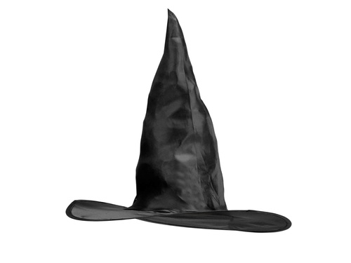 Kapelusz czarownicy czarny - 1 szt.
