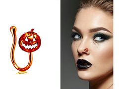 Kolczyk do nosa Dynia - 1 para