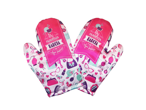 Rękawica kuchenna NajFAJNIEJSZA Babcia