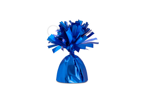 Obciążnik foliowy do balonów napełnionych helem - granatowy - 140 g.