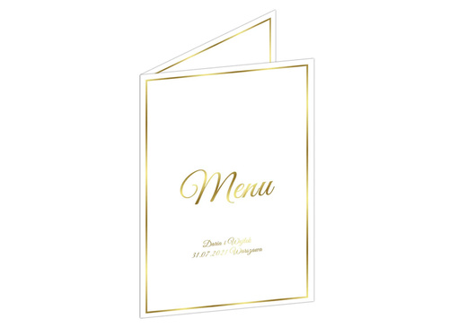 Weselne menu - 4 szt.