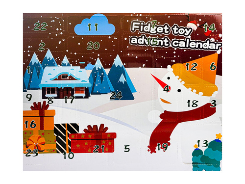 Kalendarz adwentowy z gadżetami