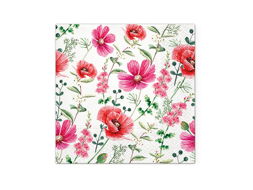 Serwetki Polne Kwiaty - 33 cm - 20 szt.