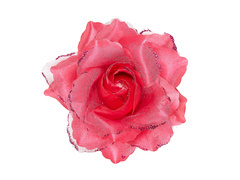 Przypinka Różowa róża - 1 szt.