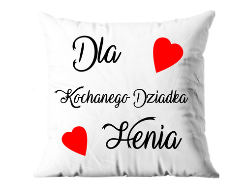 Poszewka personalizowana na dzień dziadka - 1 szt.