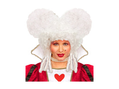 Biała peruka barokowa