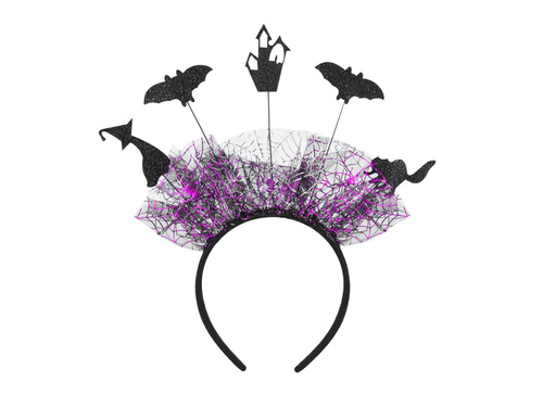Opaska Królowa Halloween - 1 szt.