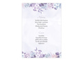 Weselne menu lawendowe - 4 szt.