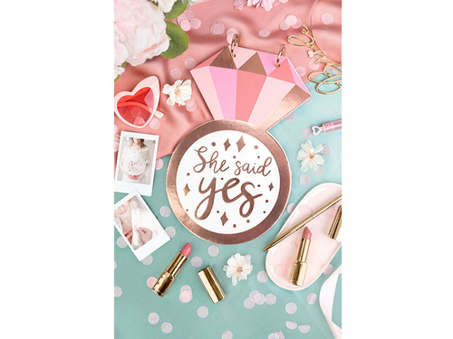 Księga gości Pierścionek She said yes - 22 strony