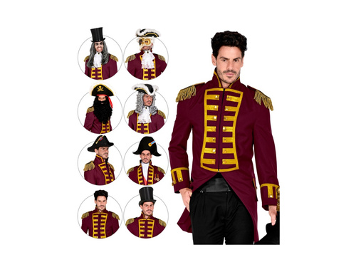 Strój paradny bordowy