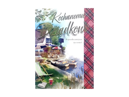 Kartka z kopertą na Dzień Dziadka - 1 szt.