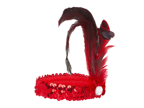 Zestaw retro czerwony - 1 komplet.