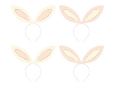 Opaski Uszy królika - 4 szt.