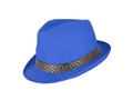 Kapelusz Gangstera niebieski - 1 szt.