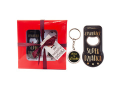 Zestaw prezentowy dla Dziadka brelok + otwieracz