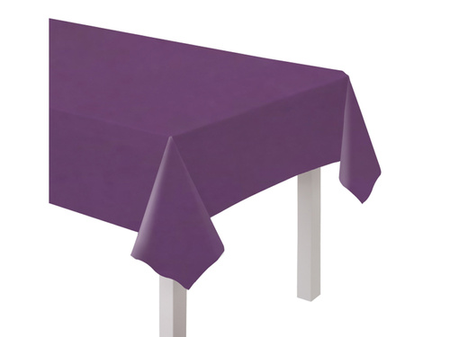 Obrus papierowy fioletowy - 137 x 274 cm - 1 szt.