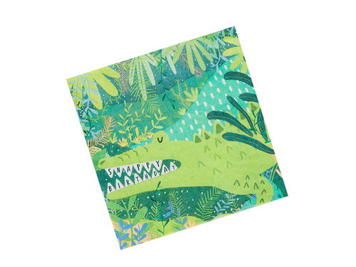 Serwetki Krokodylek - 33 cm - 16 szt.