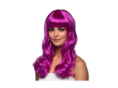 Peruka elegancka fioletowa